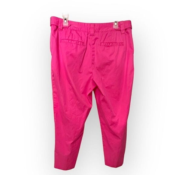Liz Claiborne Jackie Pink Trouser Pants Size 12 adjustable waist - Picture 2 of 8
